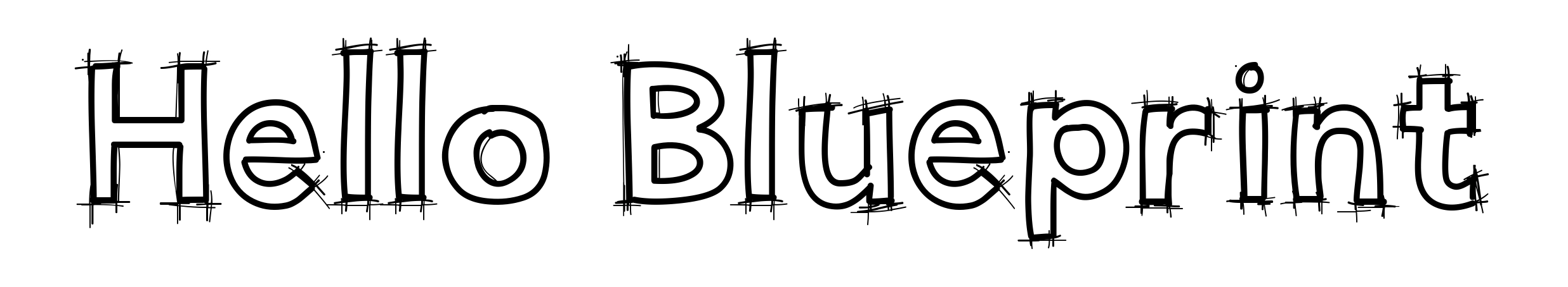 Hello Blueprint