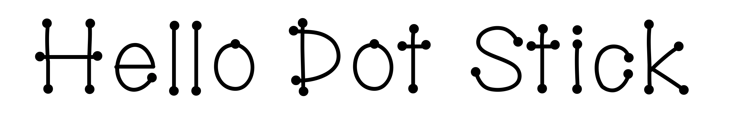 Hello Dot Stick