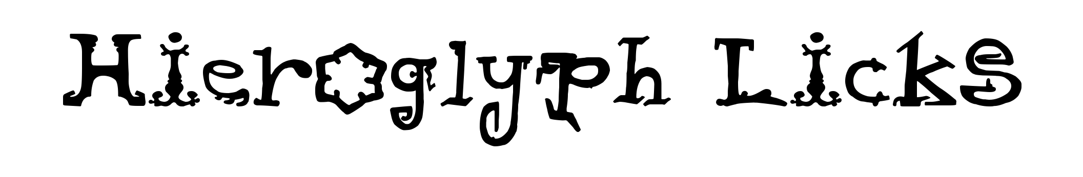 Hieroglyph Licks