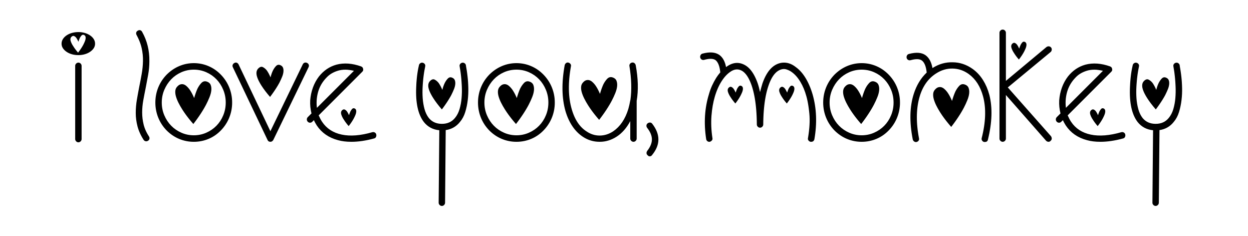 I Love You, Monkey