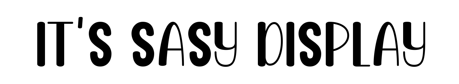 It's Sasy Display