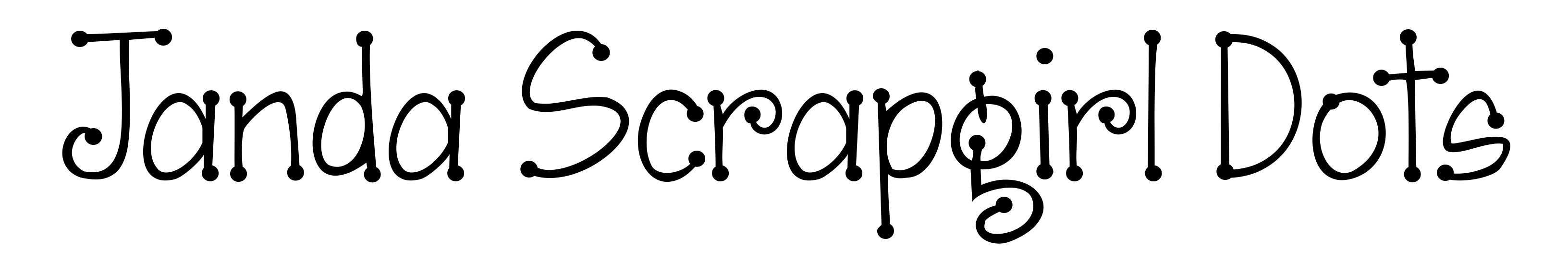 Janda Scrapgirl Dots