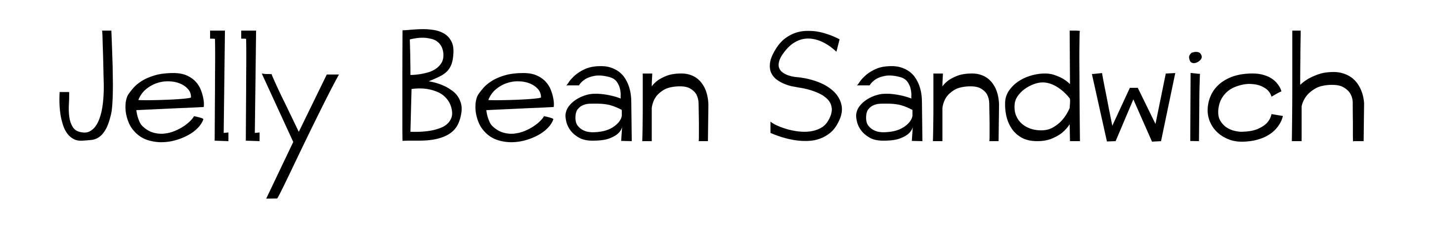 Jelly Bean Sandwich