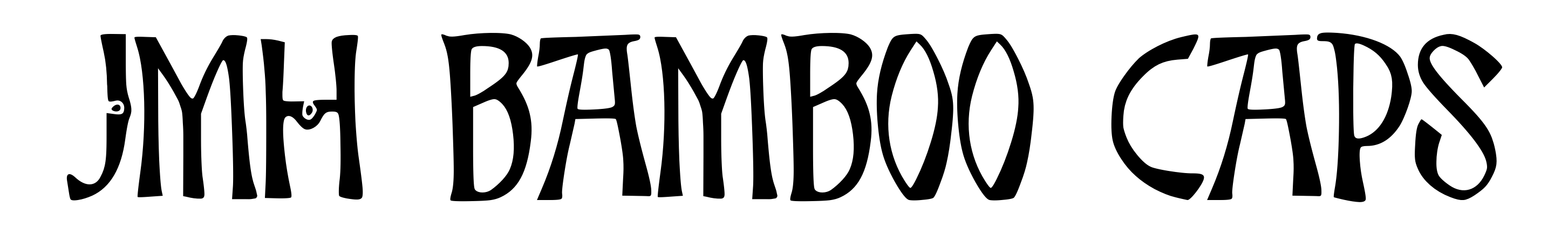 JMH Bamboo Caps