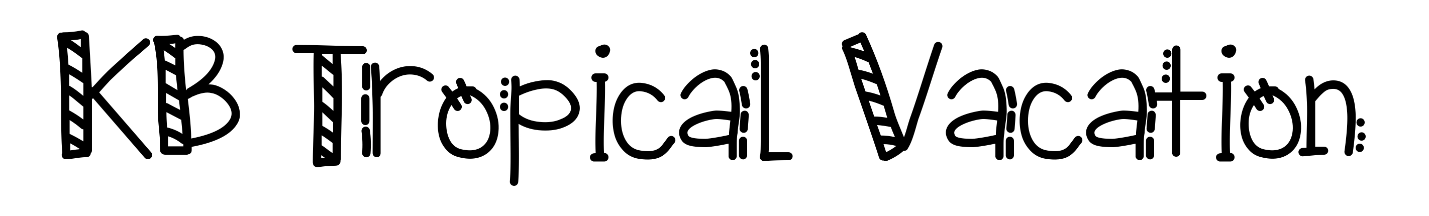 KB Tropical Vacation