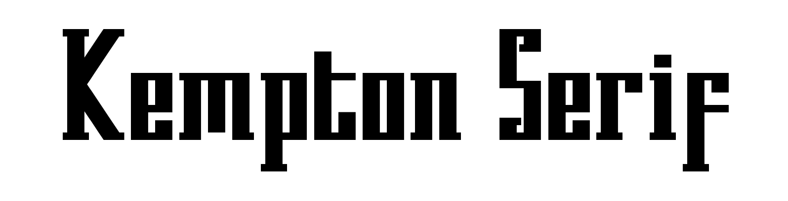 Kempton Serif