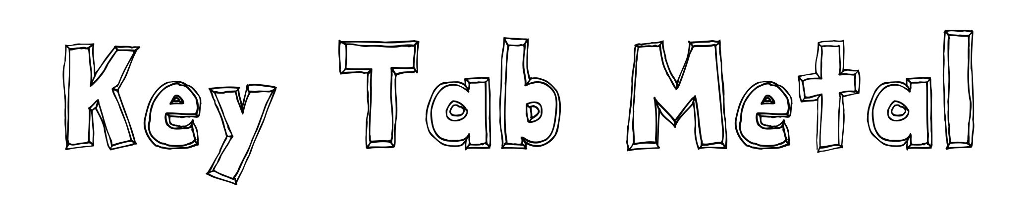 Key Tab Metal