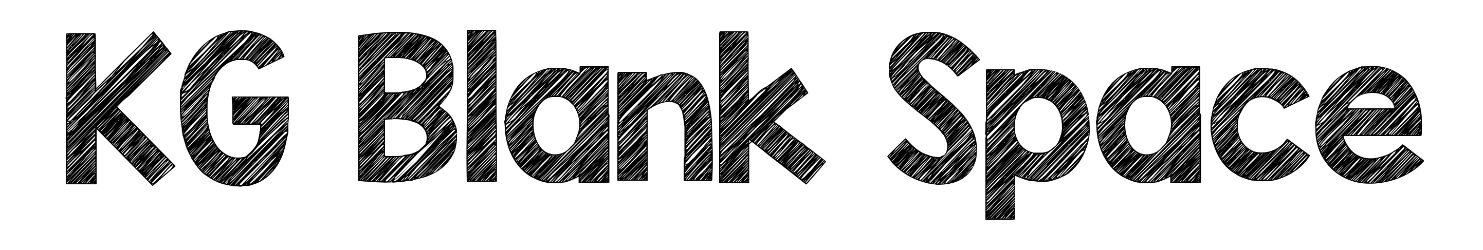 KG Blank Space