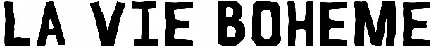 La Vie Boheme