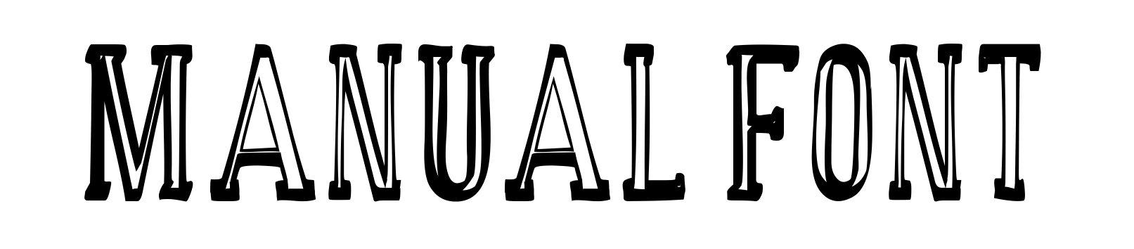 Manual Font