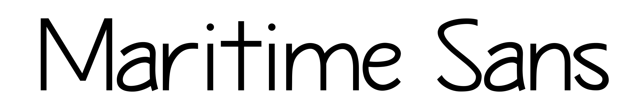 Maritime Sans