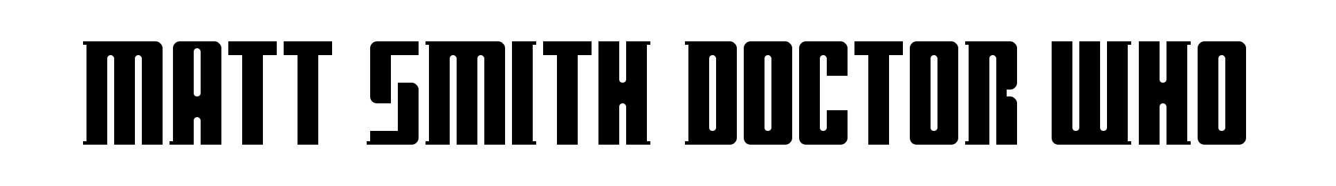 Matt Smith Doctor Who