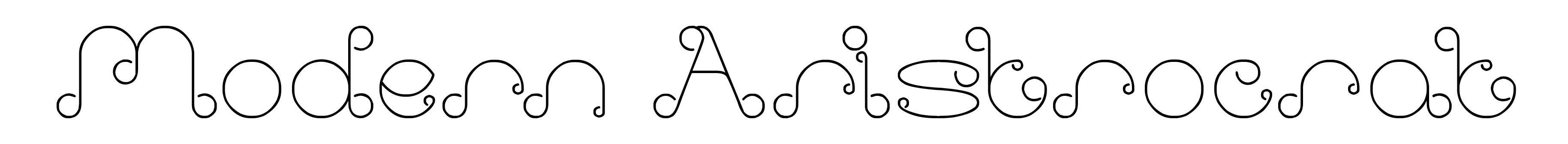 Modern Aristrocrat