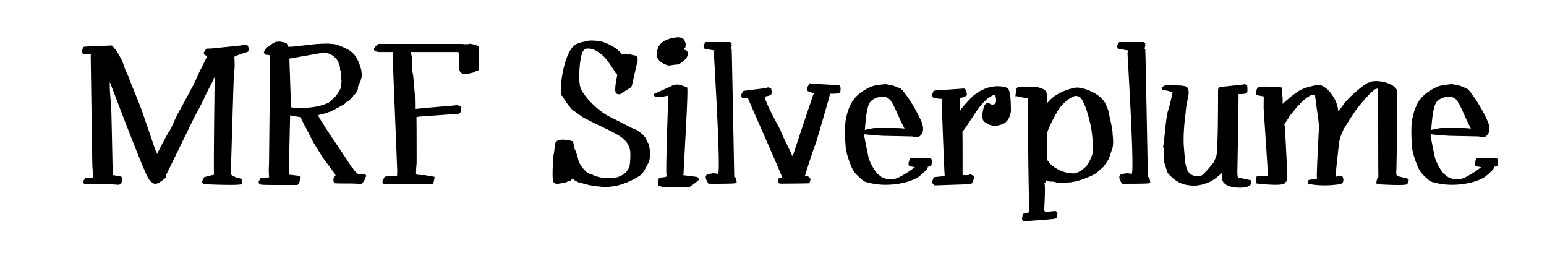 MRF Silverplume