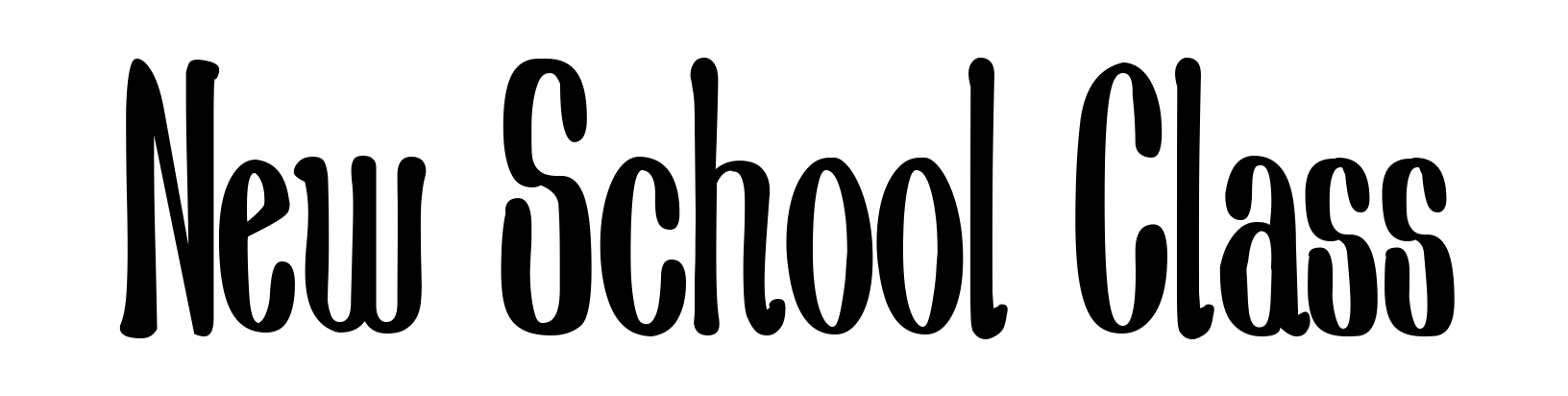 New School Class