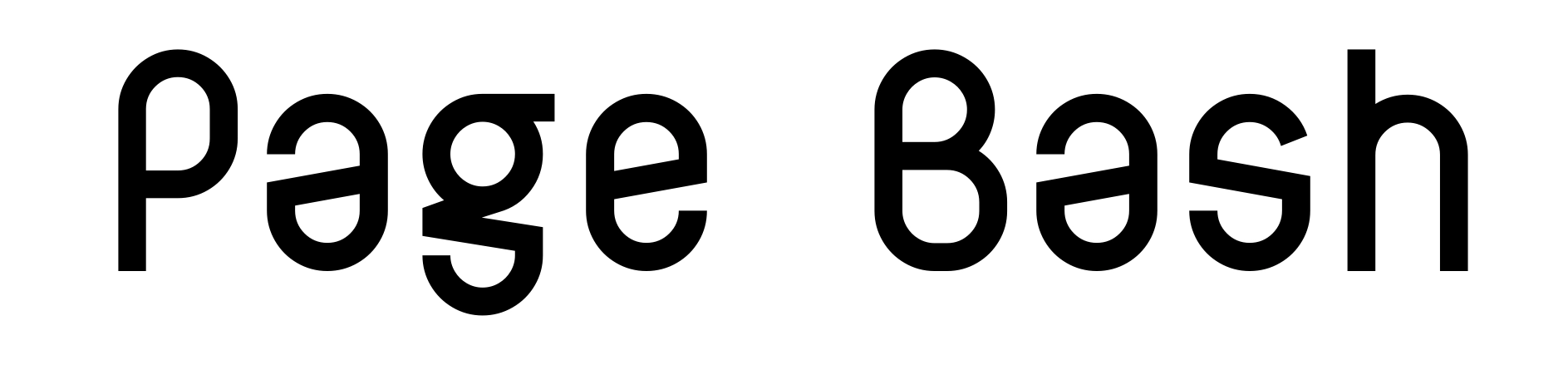 Page Bash