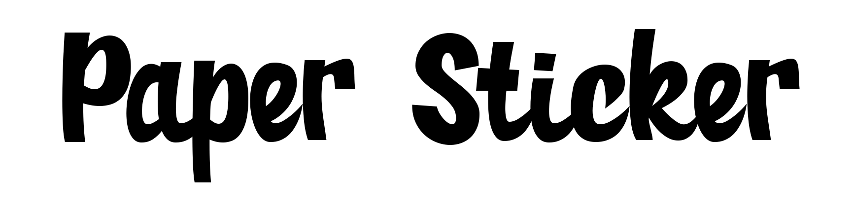 Paper Sticker