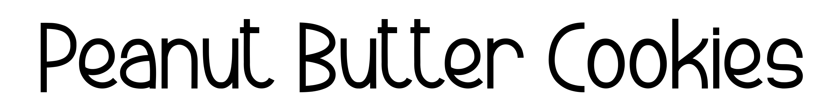 Peanut Butter Cookies