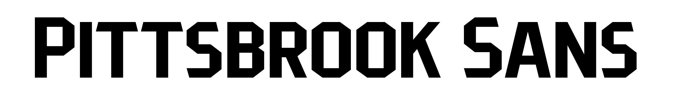 Pittsbrook Sans