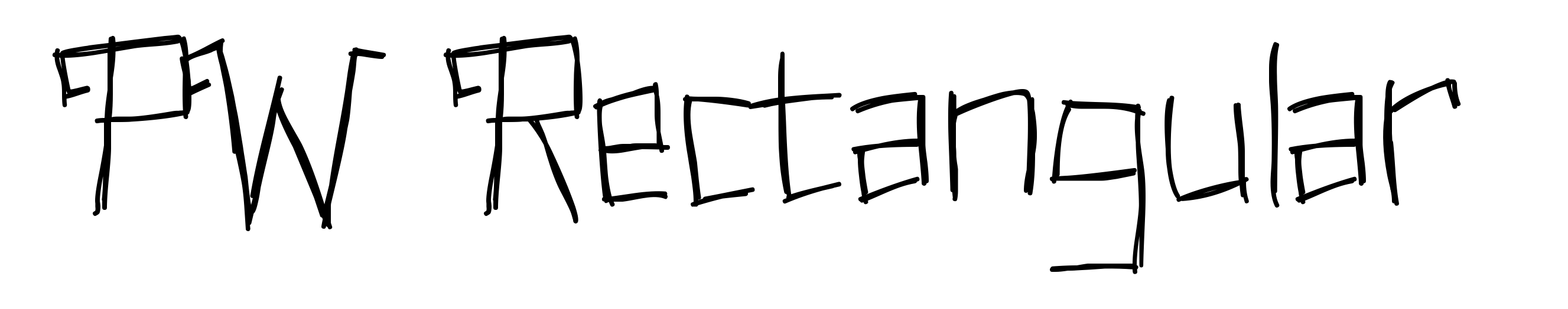 PW Rectangular