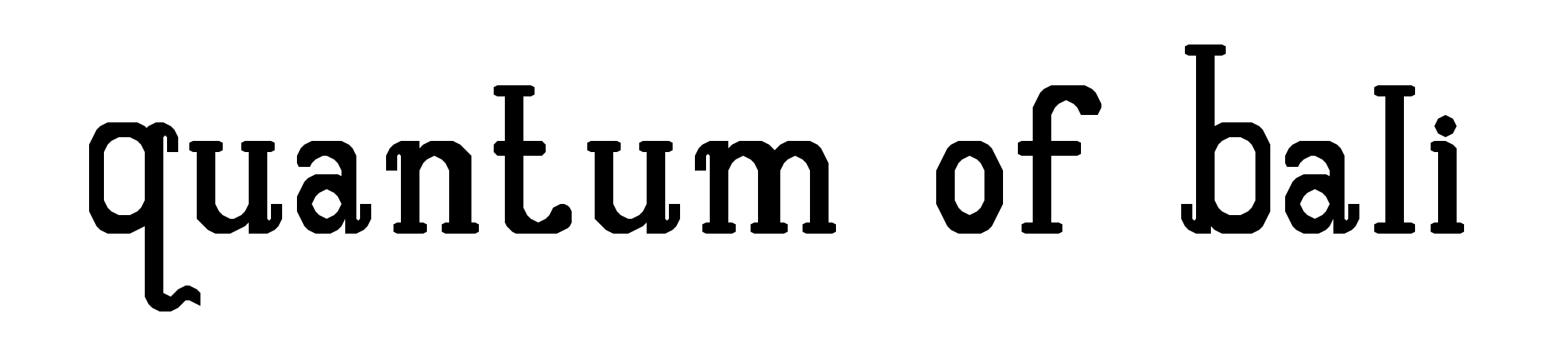 Quantum of Bali