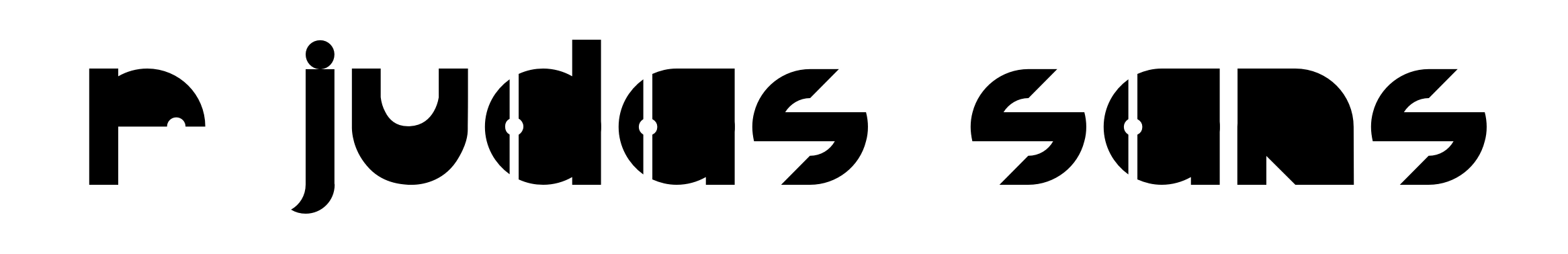R Judas Sans