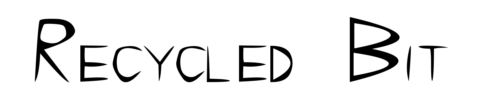 Recycled Bit