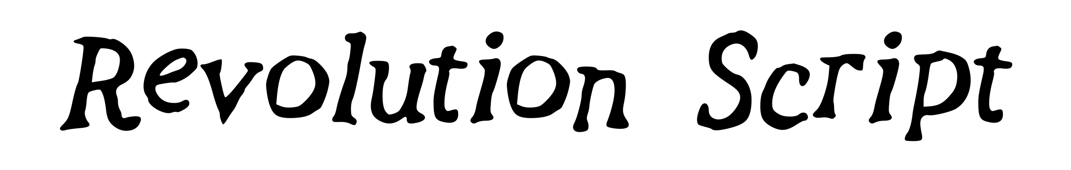 Revolution Script