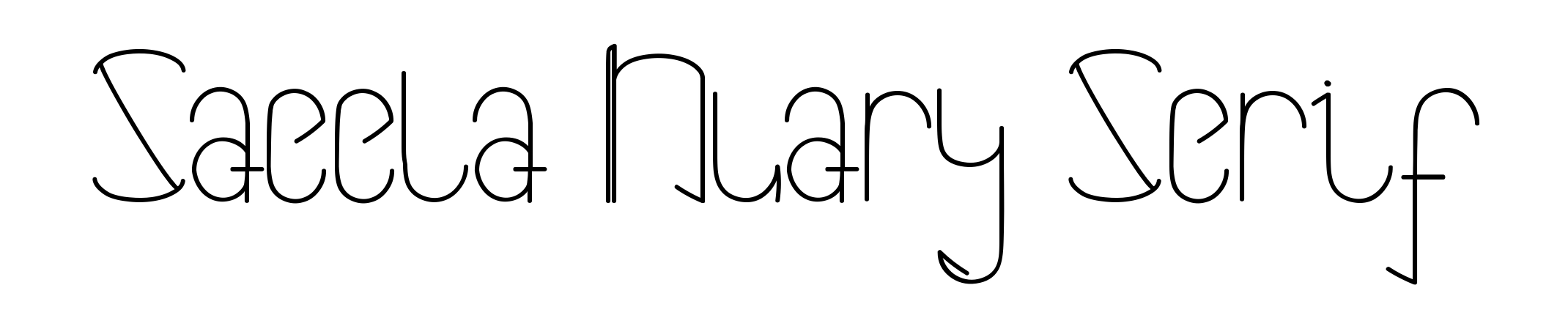 Saeela Nuary Serif