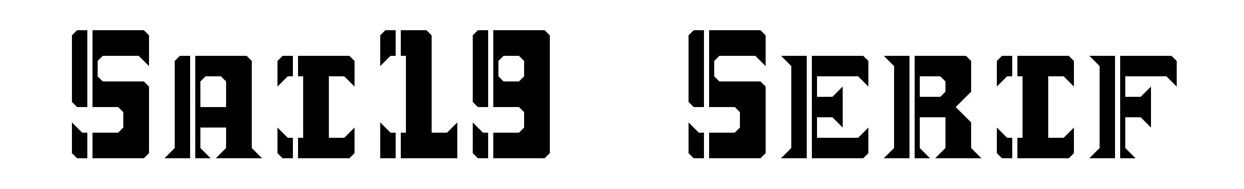 Sai19 Serif