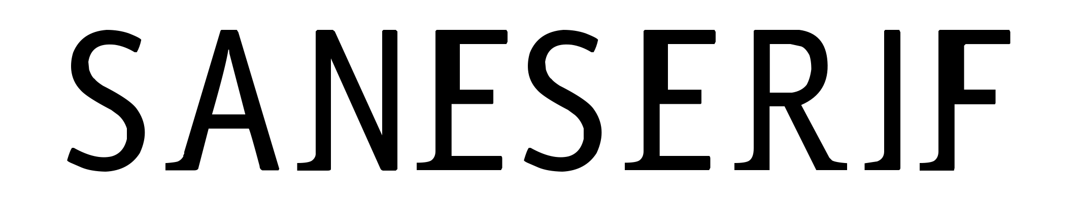 Saneserif