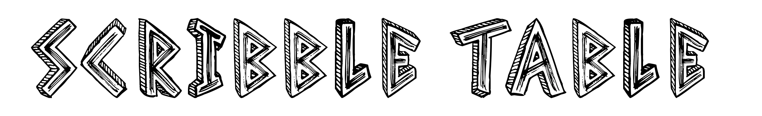 Scribble Table