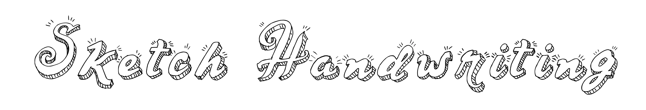 Sketch Handwriting