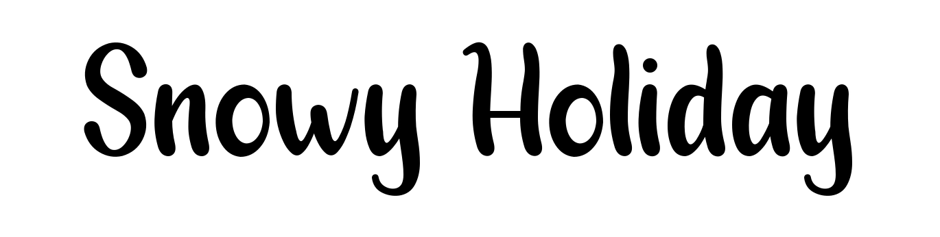 Snowy Holiday