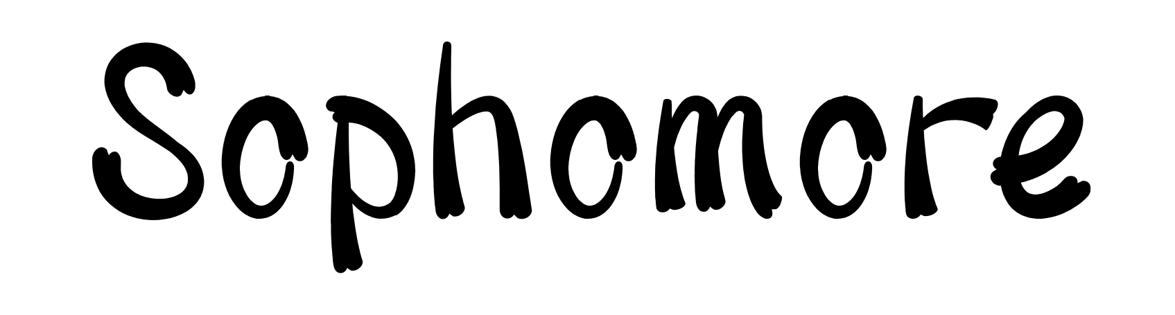 Sophomore