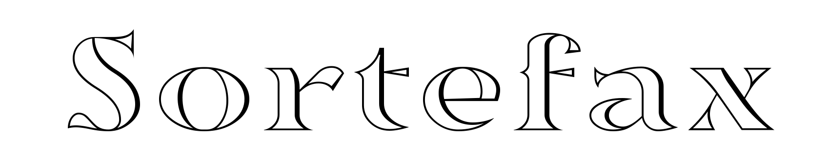 Sortefax