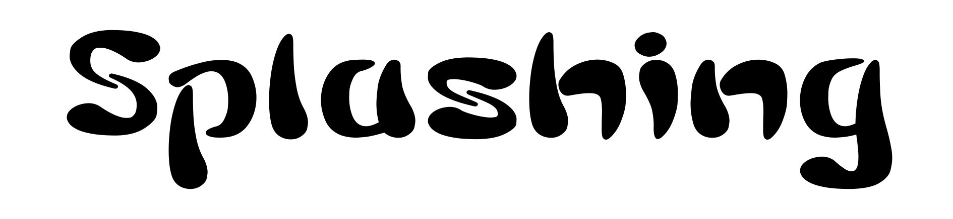 Splashing