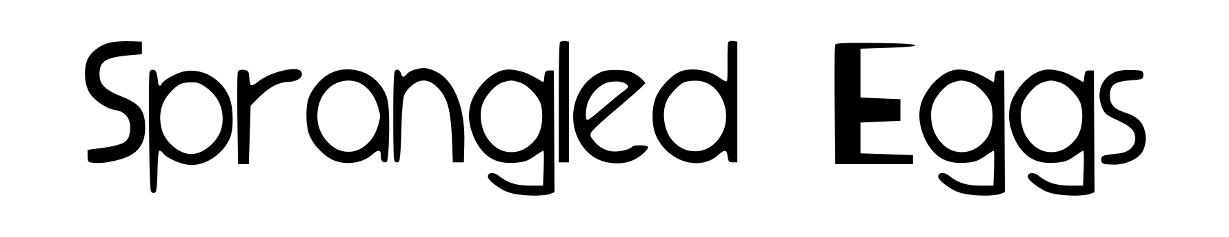 Sprangled Eggs