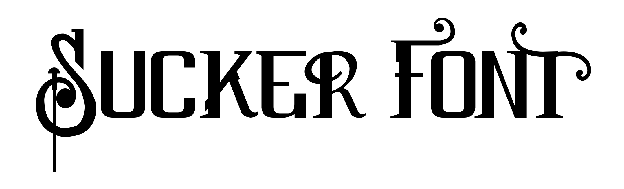 Sucker Font