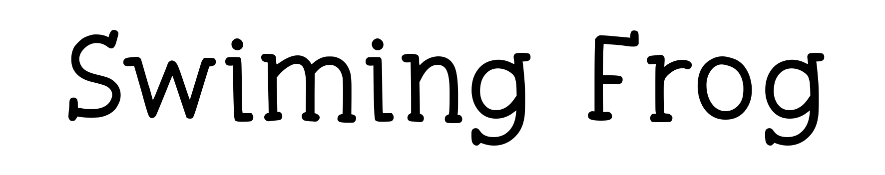 Swiming Frog