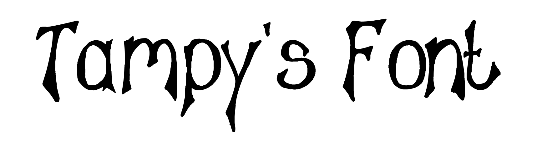Tampy's Font