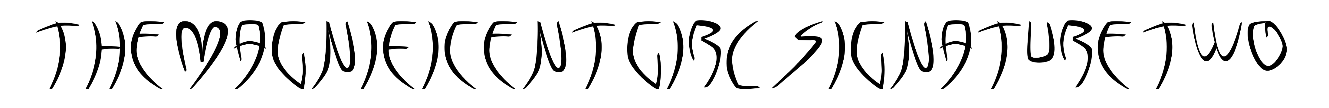 The Magnificent Girl Signature Two