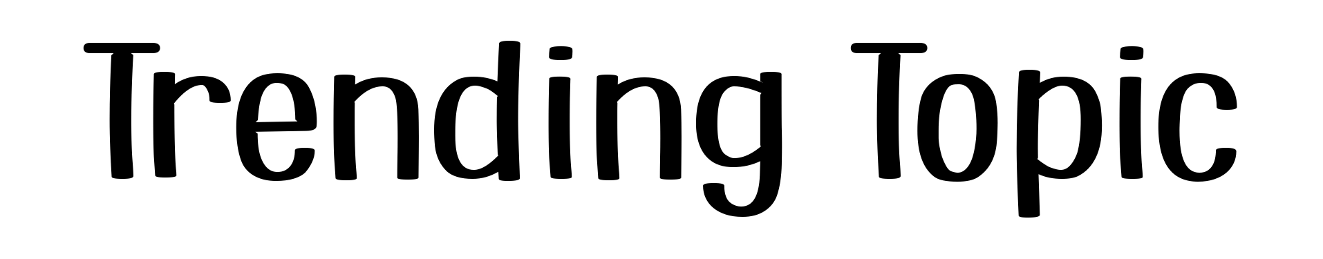 Trending Topic