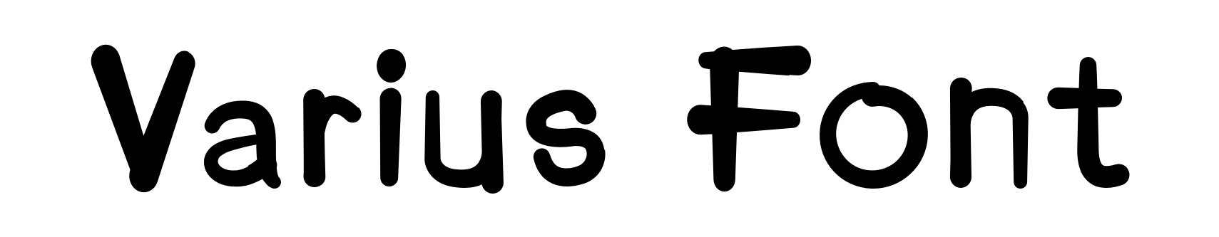 Varius Font