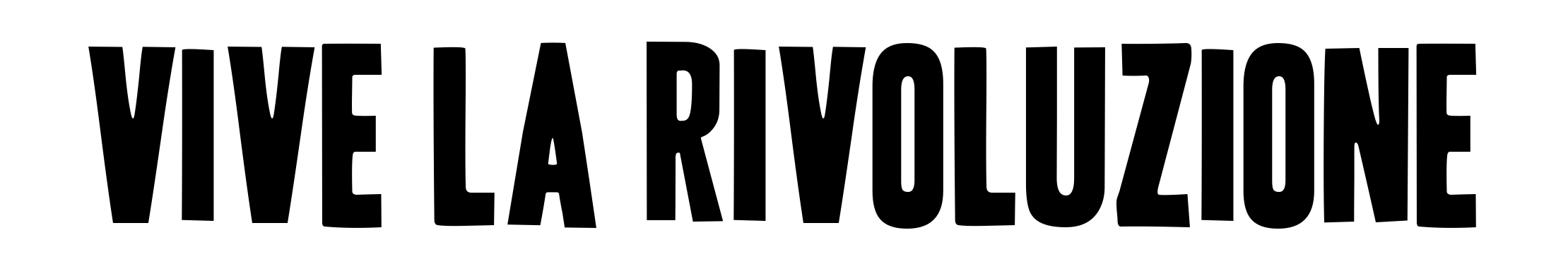 Vive la Rivoluzione