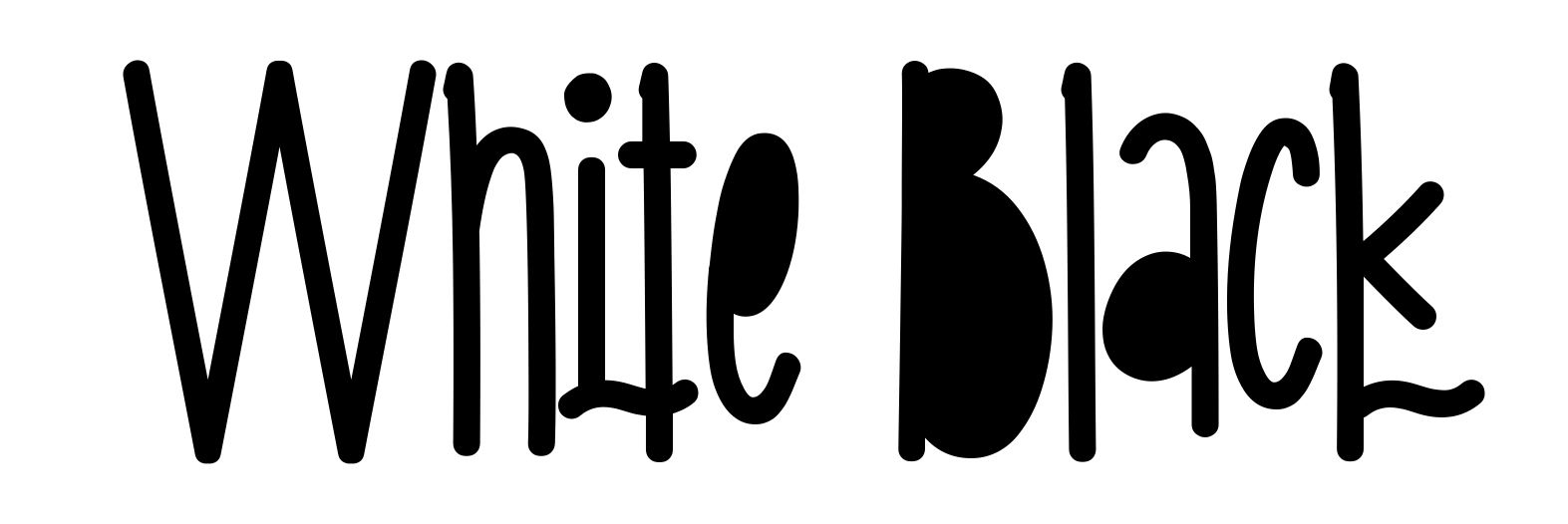 White Black