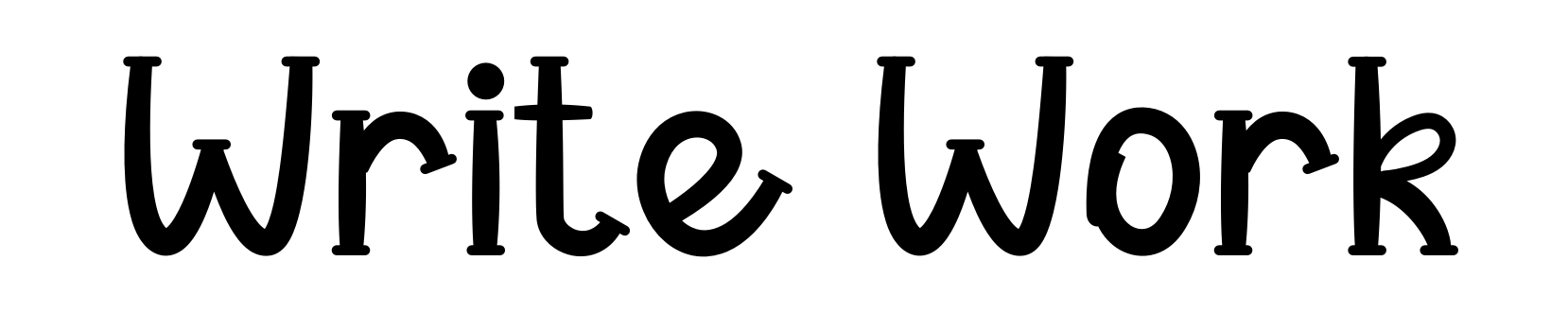 Write Work