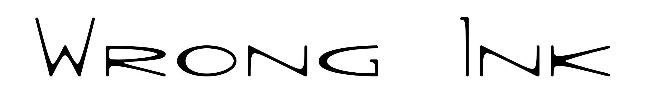 Wrong Ink