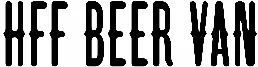 HFF Beer Van