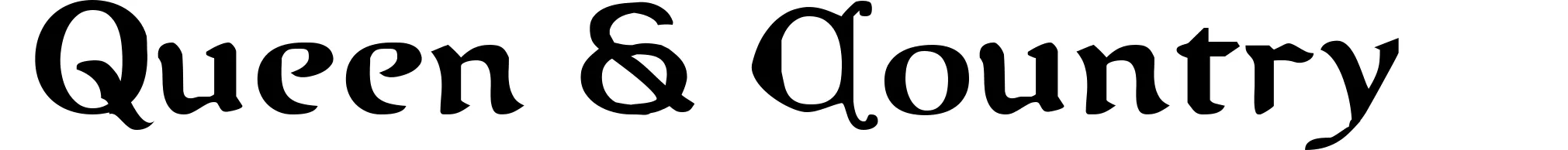 Queen & Country